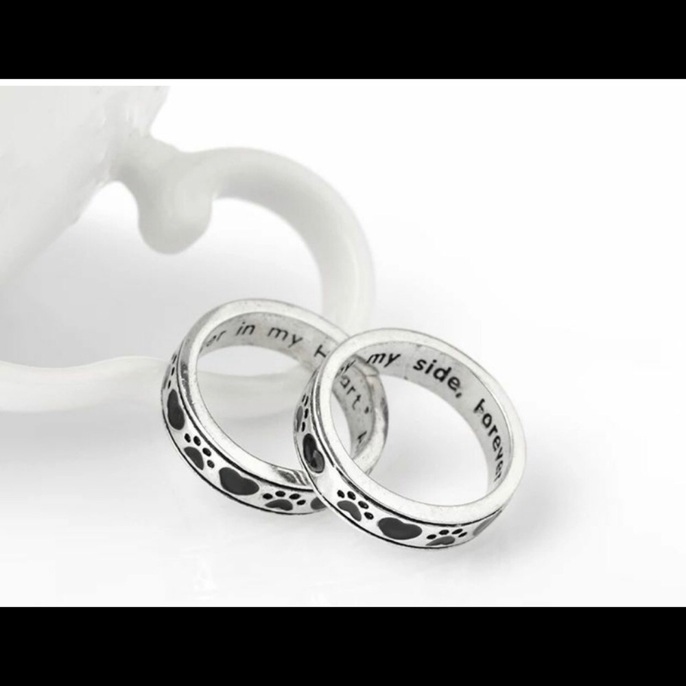 Unisex Animal Lovers Stainless Steel Ring size 9 - Picture 5 of 5